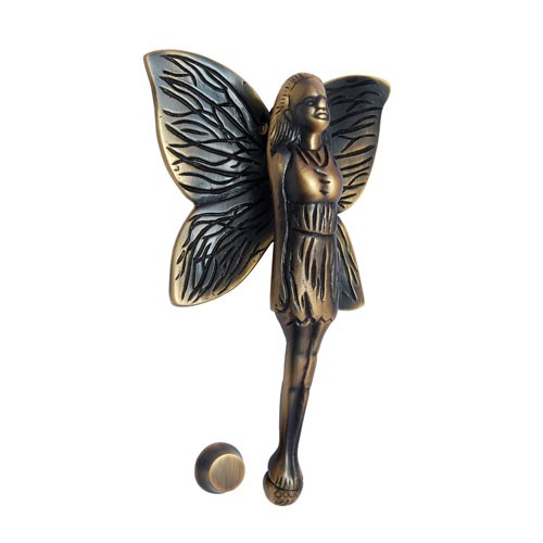 "Fairy Lady" Brass Door Knocker 